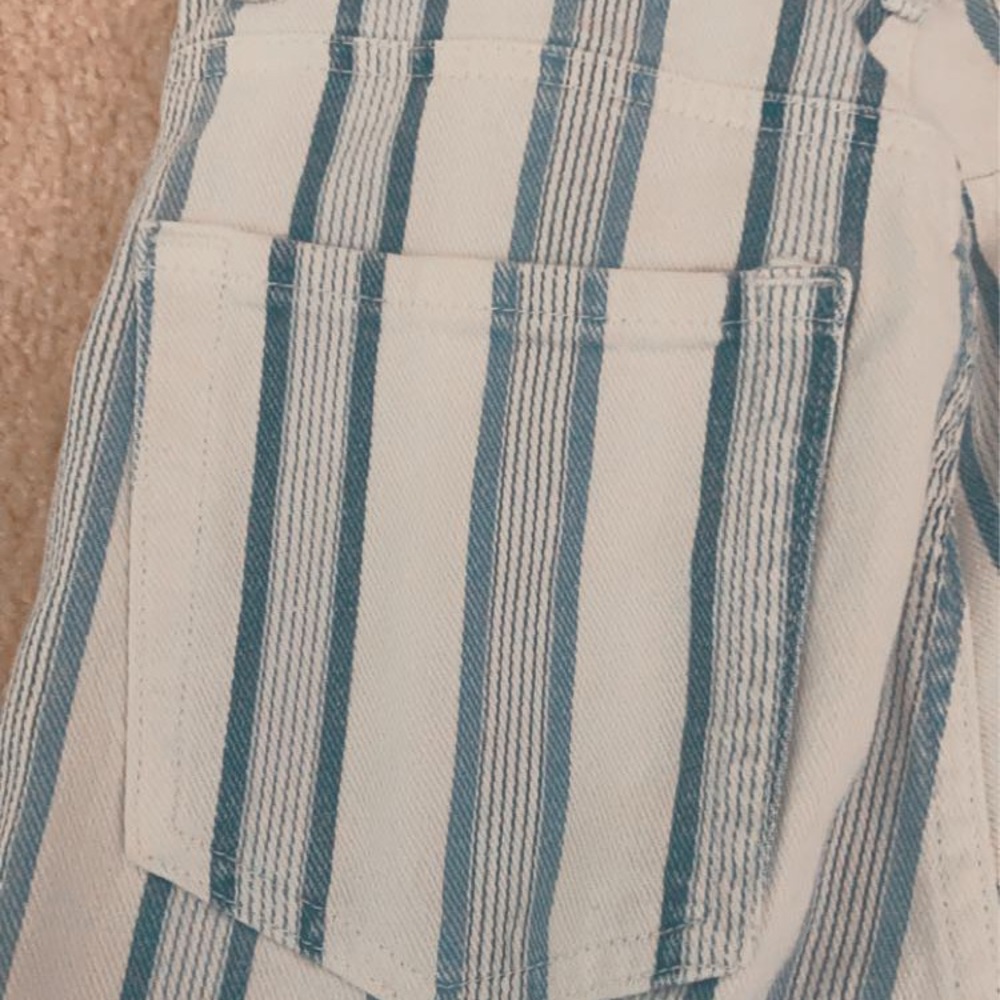 Blue and white stripped H&M pants - Picture 7 of 14